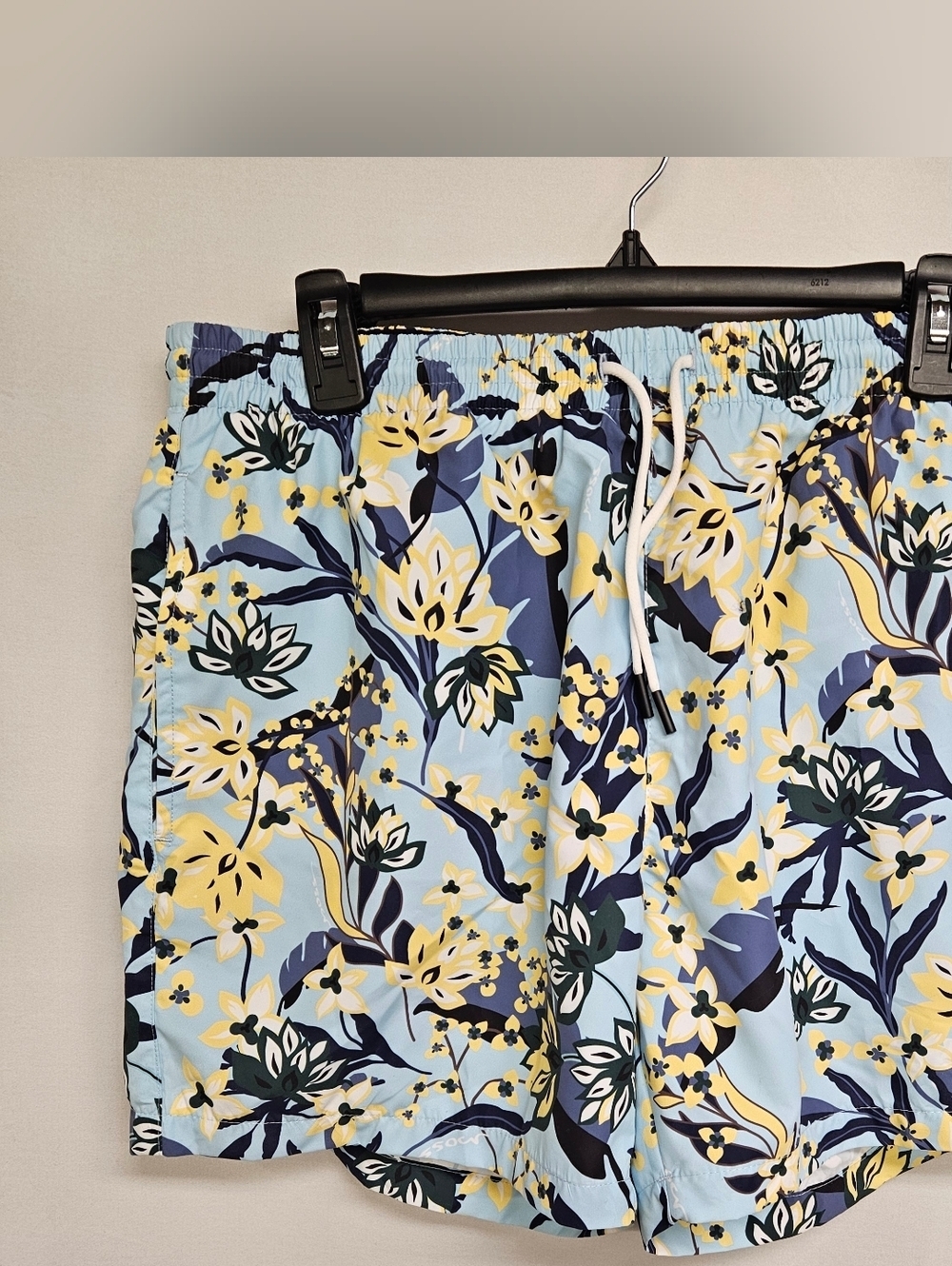 HUGO BOSS Piranha MULTI Colored Floral MEN’S SWIM SHORTS SIZE Large Calala